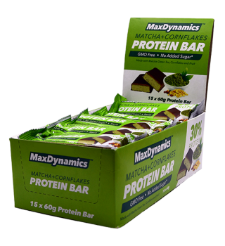 Max Dynamics™ MATCHA PROTEIN BAR кутия 15 х 50 g.